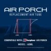 Air Porch Replacement Air Tube 630L -Berghaus Store go 215202 a